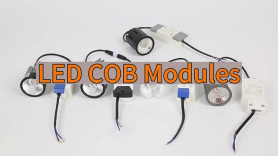 SD007gy GU10 MR16 Módulo COB LED Spot Light Refletor Dimmable Recessed Downlight